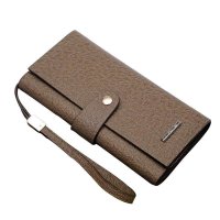 BAKMK芭卡玛卡LDLS系列新款 男士长款钱包 多卡位男式折叠钱夹JW13809-10