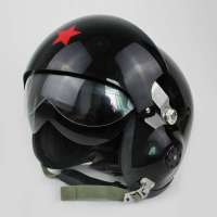BAKMK 玻璃钢飞行头盔 摩托车头盔 P1006 黑色