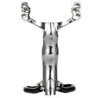 王氏弹弓 雷暴高端反曲重型弹弓 专业弹弓LBDG 银色