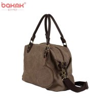 BAKMK芭卡玛卡2015 新款帆布包包韩版潮女包单肩包斜挎包女式包多功能休闲大包手提包1034