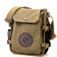 BAKMK芭卡玛卡 韩版男式休闲帆布包潮流时尚单肩包斜挎包1211