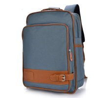 BAKMK芭卡玛卡 韩版情侣款尼龙双肩包休闲时尚拼色背包学院风书包电脑包3413