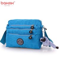 BAKMK芭卡玛卡 韩版时尚防水尼龙布包包休闲女式单肩挂包斜挎包1108