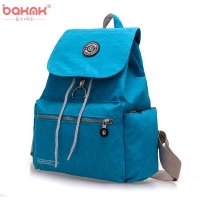BAKMK芭卡玛卡 韩版时尚防水尼龙布包包休闲女式双肩包背包学院风书包919