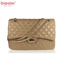 芭卡玛卡BAKMK 菱格链条羊皮包B1215（大号）