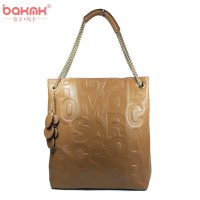 PaulOne宝德龙 时尚靓丽牛皮字母女式手提斜挎包B1037