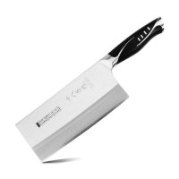 十八子作 厨房不锈钢菜刀单刀斩切刀斩骨刀 复合钢刀具 V金系列切片刀 S1016-B