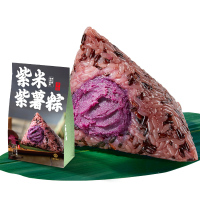 嘉华食品紫米紫薯粽礼袋300g,地道嘉兴味道