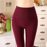 纤慕 高腰七彩打底裤外穿秋冬款女士高腰显瘦加绒加厚保暖打底裤