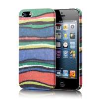 果立方(casecube)飞彩适用iPhone5/5s超薄磨砂手机保护套手机壳苹果5/5s保护壳 幻彩蓝
