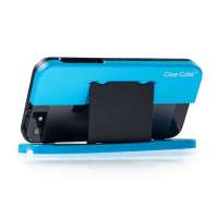 果立方（casecube）异形适用iPhone5/5s 支架手机保护套 手机壳苹果5/5s保护壳 天蓝