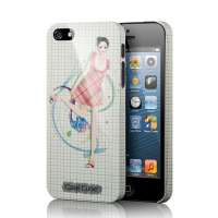 果立方(casecube)花样年华适用iPhone5/5s手机保护套手机壳苹果5保护壳外壳 红格扇女孩