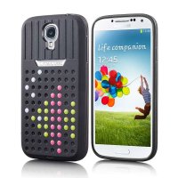 果立方(casecube)炫动系列 适用Galaxy S4 硅胶手机保护套i9500手机壳 森林灰