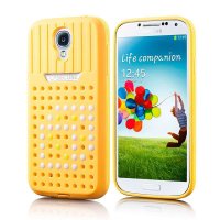 果立方(casecube)炫动系列 适用Galaxy S4 硅胶手机保护套i9500手机壳 活力橙