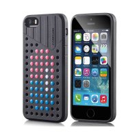 果立方(casecube)炫动系列 适用iPhone5/5s 硅胶手机保护套苹果5代手机壳 森林灰