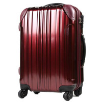 Legendwalker雷剑欧客经典可扩容拉链拉杆箱502250银红色20寸