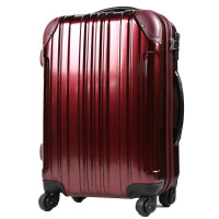 Legendwalker雷剑欧客经典可扩容拉链拉杆箱502260银红色24寸