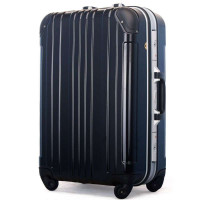 Legendwalker雷剑欧客经典商务铝框拉杆箱502266黑色26寸