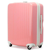 雷剑欧客国际登机最大容量拉杆箱18寸粉色