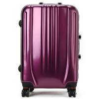 Legendwalker雷剑欧客加厚男女通用ABS+PC铝框拉杆箱051773紫色29寸