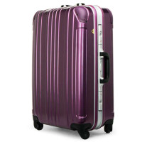 Legendwalker雷剑欧客经典商务铝框拉杆箱502273紫色29寸