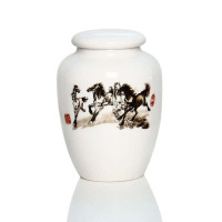 郑品 八马陶瓷茶叶罐 德化瓷器 陶瓷密封罐DPCYG11A1