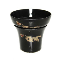 郑品 黑金龙茶滤茶托组合 陶瓷茶漏 茶漏 茶具配件DPCLVV20K5