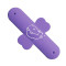 哈马 “一指禅” 弹力手机支架 创意可爱懒人支架 小巧多彩携带方便 通用支架（紫色）