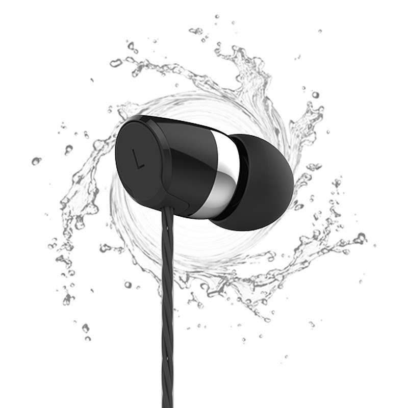 哈马(HIPPO) HS330 入耳式耳塞 线控有线耳机 立体声音乐 带麦克风话筒（黑色）图片