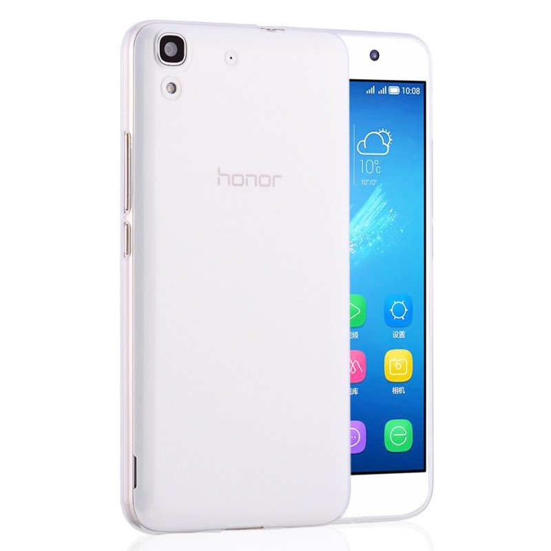 哈马 TPU手机套手机壳硅胶壳保护套 适用于华为荣耀4A 透白 白色