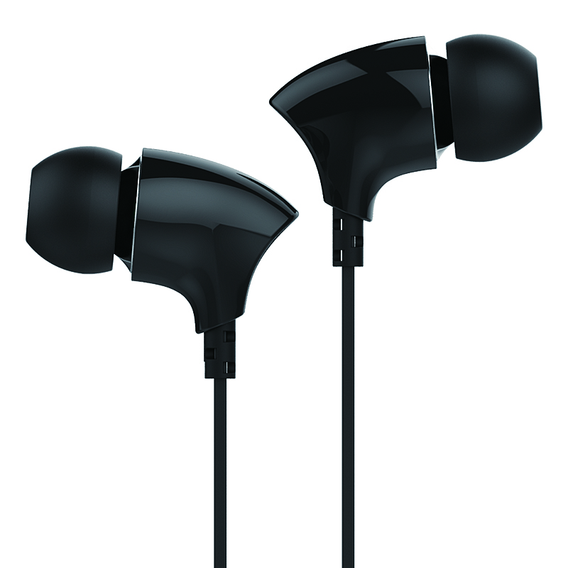 哈马（HIPPO）T31 手机耳机入耳式耳塞立体声耳麦线控耳机 黑色