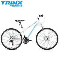 TRINX千里达M176L铝合金女款山地车自行车公路骑行变速车禧玛诺