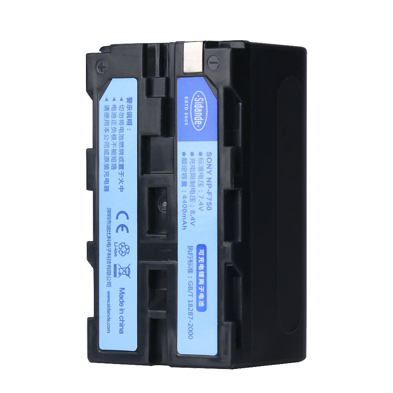 斯丹德F750锂电池for索尼摄像机F770摄影摄像灯补光灯监视器电池