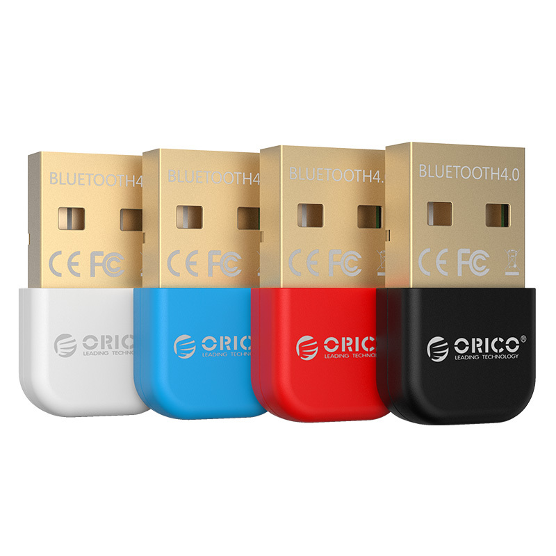Orico/奥睿科 BTA-403蓝牙适配器4.0台式电脑音响蓝牙音频发射接收器免驱 黑色
