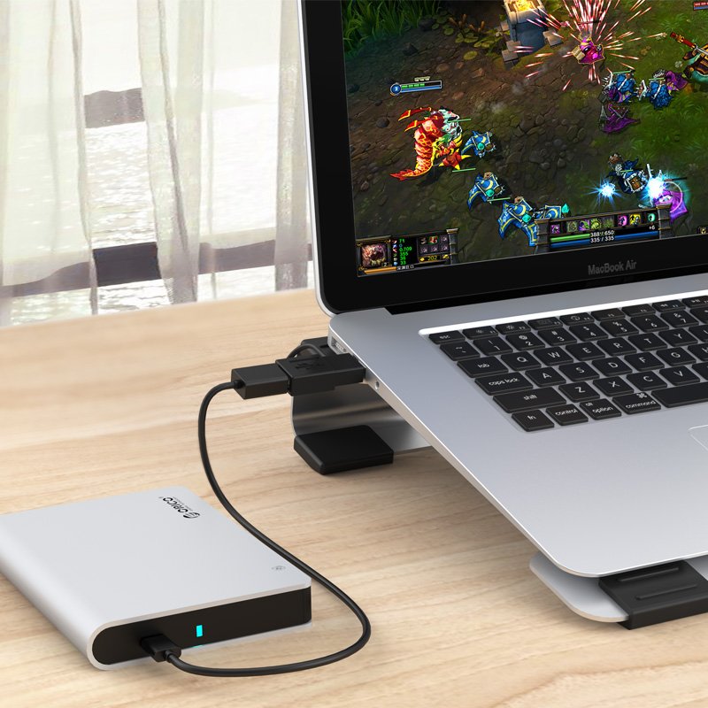 奥睿科(ORICO) 笔记本散热器支架15.6寸14苹果MacBook电脑铝合金笔记本散热垫底座小米电脑金属散热垫