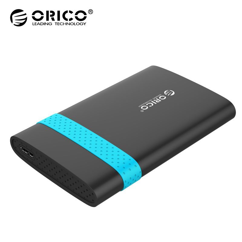 ORICO奥睿科 2.5寸USB3.0笔记本移动硬盘盒免工具通用串口固态SSD硬盘盒