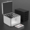 Orico/奥睿科 全铝5/10粒装3.5寸硬盘保护箱收纳盒 硬盘保护盒多盘 带锁 5盘装