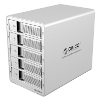 Orico/奥睿科 多5盘位外置硬盘柜箱3.5寸sata3.0串口硬盘盒USB3.0存储柜