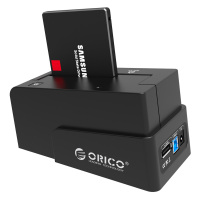 Orico/奥睿科 6618SUS3 2.5/3.5寸USB3.0 eSATA 串口通用移动硬盘座/盒