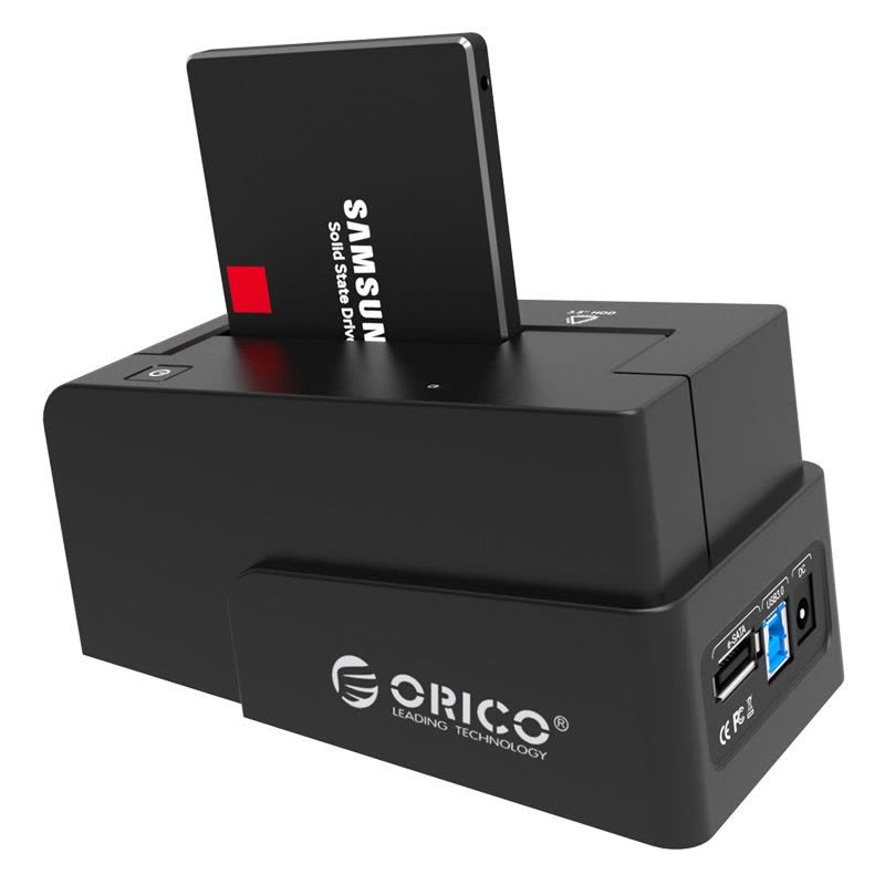 Orico/奥睿科 6618SUS3 2.5/3.5寸USB3.0 eSATA 串口通用移动硬盘座/盒图片