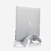 STW 苹果MacBook笔记本支架Pro Retina air直立 立式竖立电脑支架底座 垂直底座