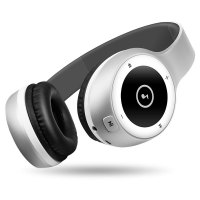 Cobao T8重低音立体声头戴式蓝牙耳机HIFI运动折叠插卡无线手机耳麦4.0苹果 酷黑色