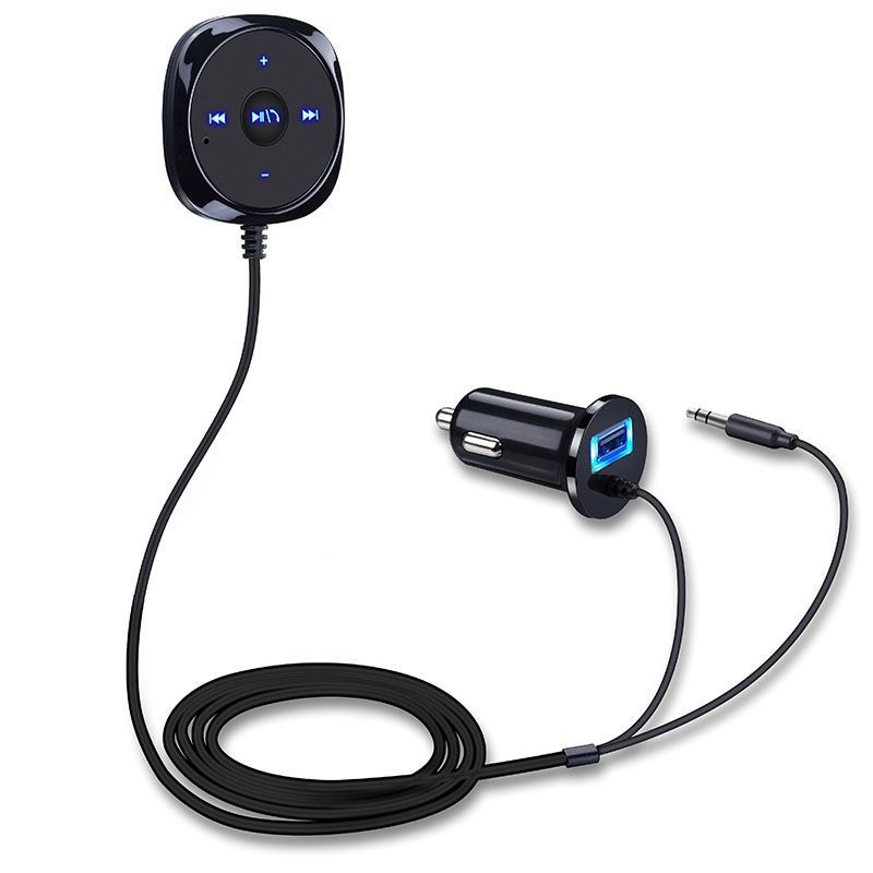 Cobao 车载MP3播放器AUX蓝牙接收适配器3.5mm汽车音响免提通话手机充电