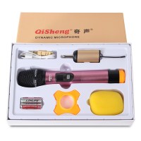 Qisheng/奇声 316无线话筒U段家用会议KTV卡拉OK无线麦克风