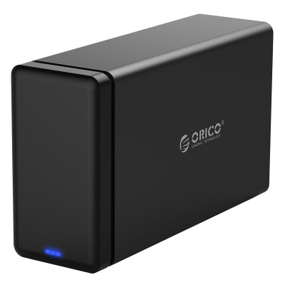 ORICO 硬盘柜箱USB3.1Type-C磁盘阵列raid多双盘位硬盘盒盒子底座