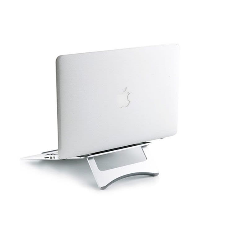STW Macbook苹果笔记本支架铝合金pro电脑散热架底座颈椎便捷折叠桌面 土豪金图片