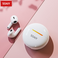 索爱(soaiy) SR12无线蓝牙耳机适用华为vivo苹果小米降噪运动手机通用2022年新款