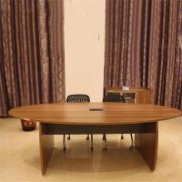 好环境家具厂直销办公家具时尚椭圆会议桌 公司环保会议台 洽谈桌 会客桌