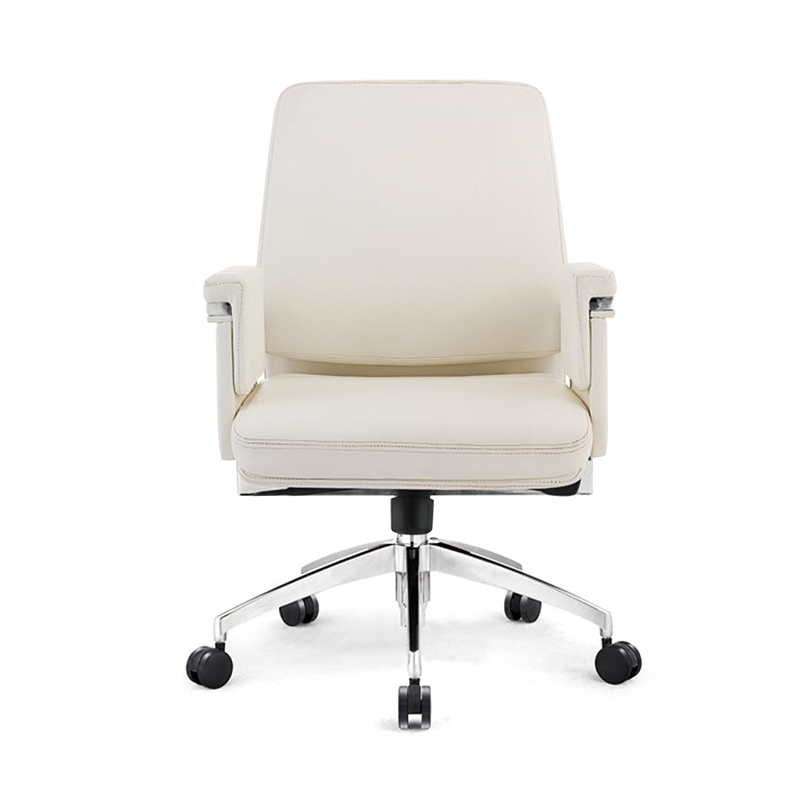 简约现代白色大班椅 经理椅 主管椅 电脑升降转椅 家用电脑椅