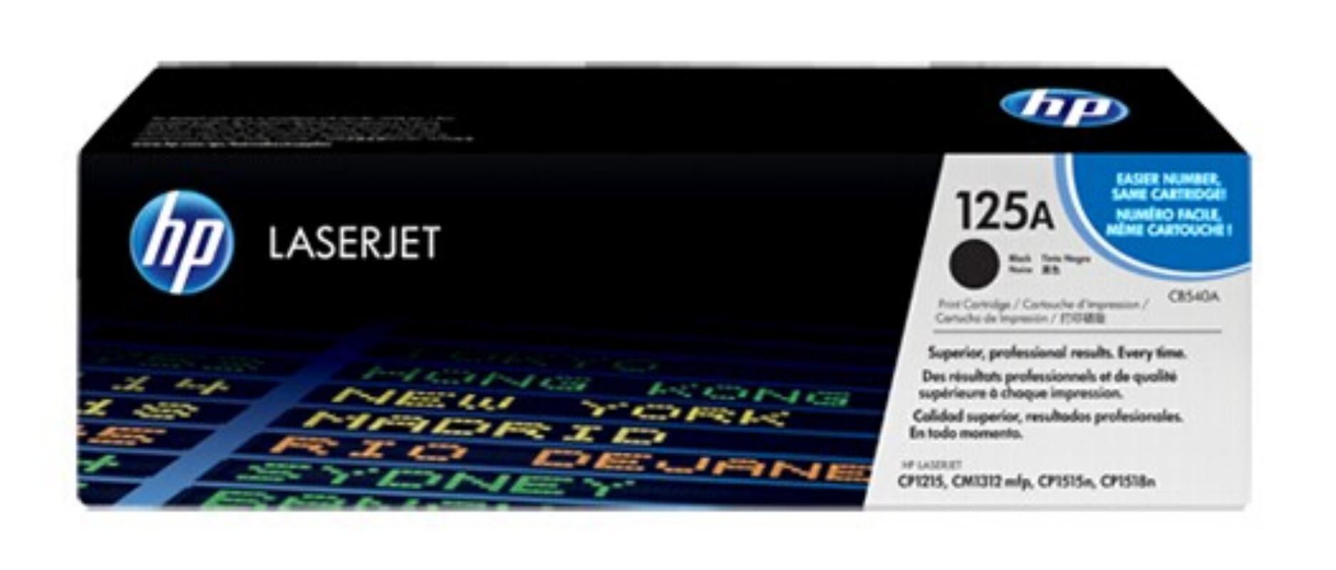 HP惠普 Color LaserJet 125A 黑色打印硒鼓 原装 惠普CB540A硒鼓